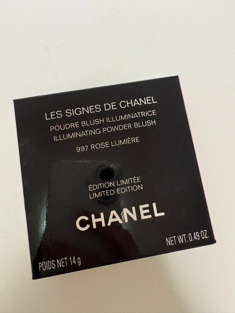 【新品】シャネル　レシーニュドゥシャネル　997 ローズルミエール