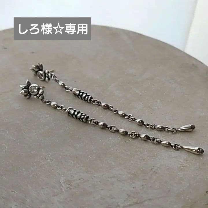 【期間限定お値下げ】Bloody Mary ウォーターローズピアス 水咲花　両耳