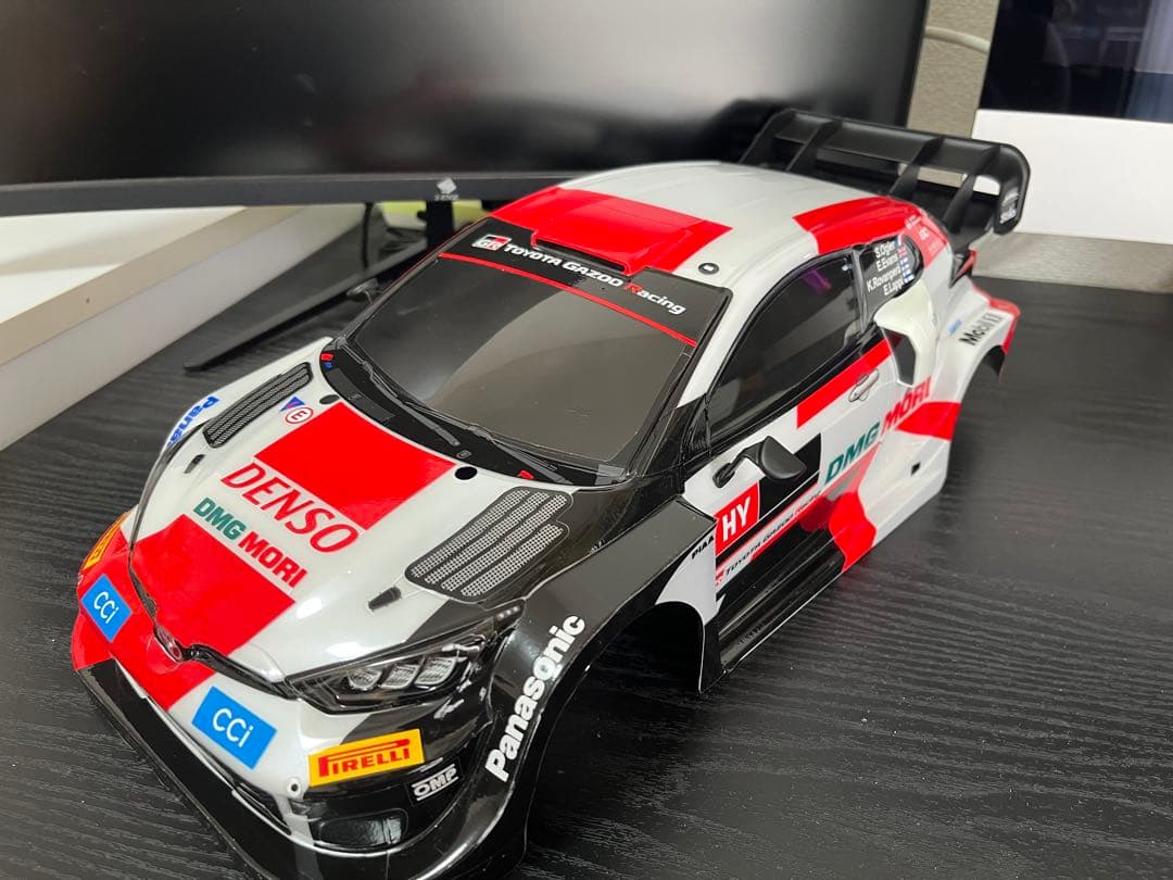 タミヤ ガズー レーシング WRT/GR ヤリス ラリー1 ハイブリッド ボディ