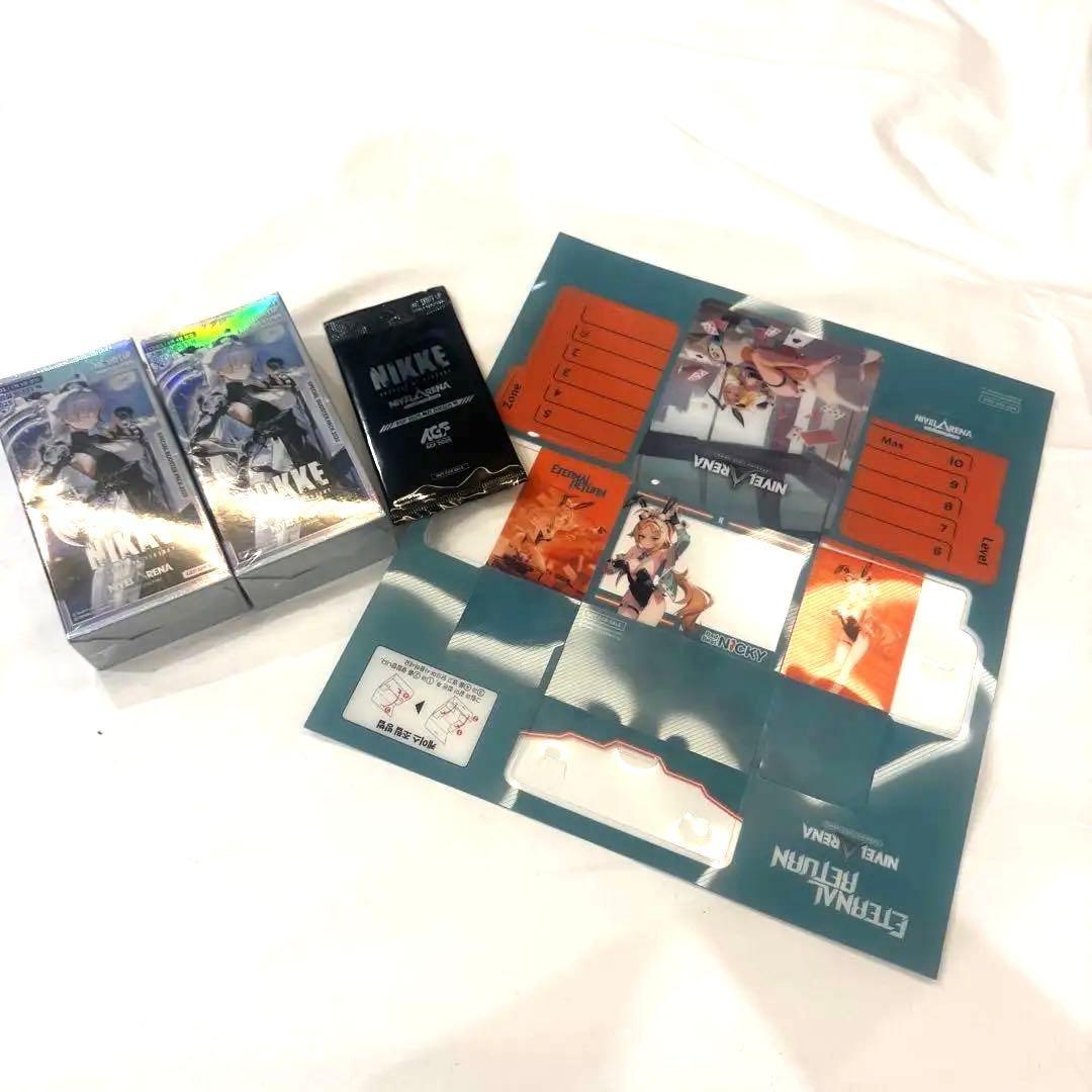 【海外限定】勝利の女神NIKK TCG ニベルアリーナ　２ＢＯＸ　おまけ付き！