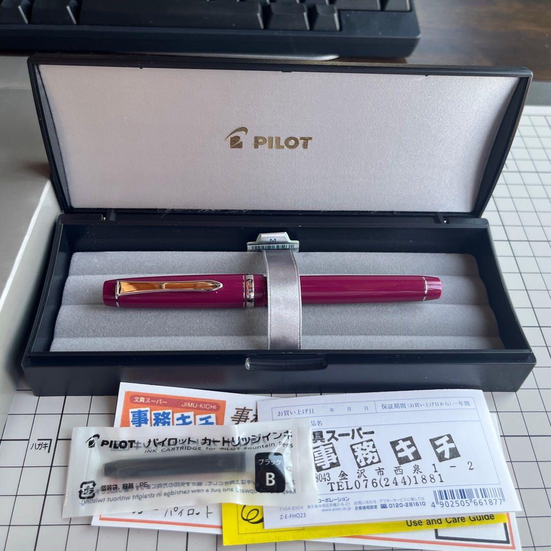 だ*く様 PILOT 万年筆 カスタムヘリテイジ91 山葡萄 ヤマブドウ 中字（