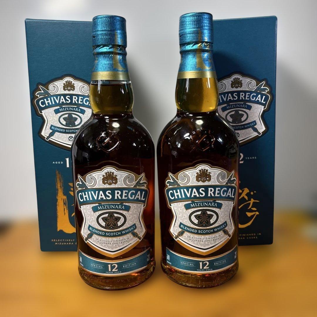 CHIVAS REGAL 12年 ミズナラ 700ml 40% 2本セット