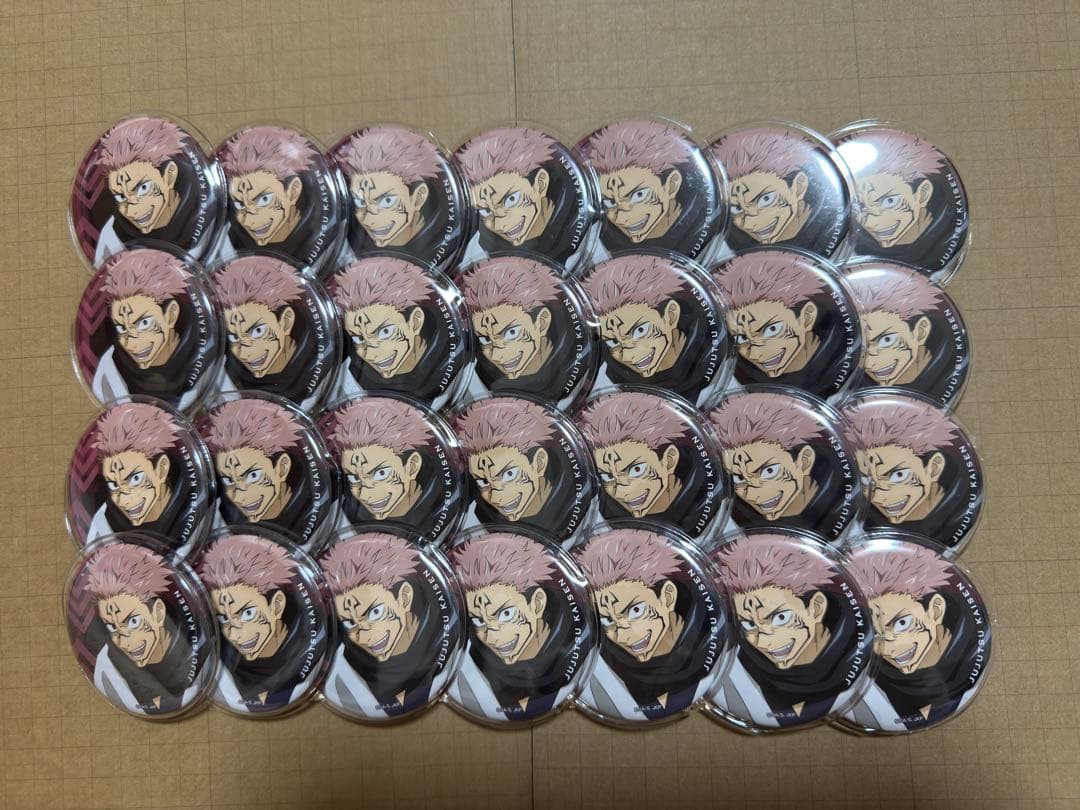 両面宿儺 呪術廻戦 CANバッジ 痛バ利用分28個セット