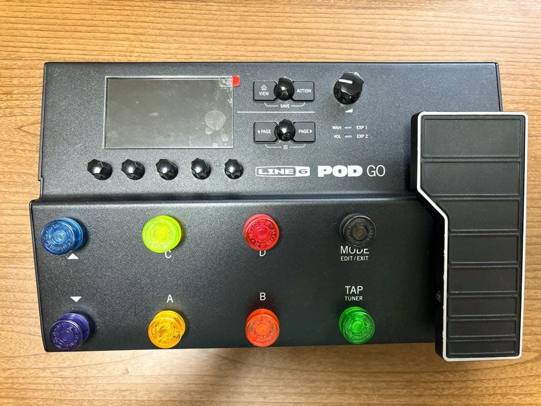 LINE 6 POD GO ポータブルギターエフェクター