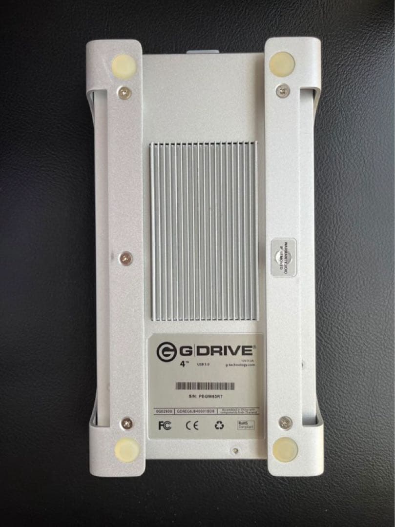 G-Technology G-DRIVE 4TB 外付けHDD（0G02930）