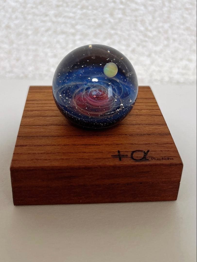 +a 宇宙ガラス オーブホワイトオパー ル戸水賢志 プラスアルファ