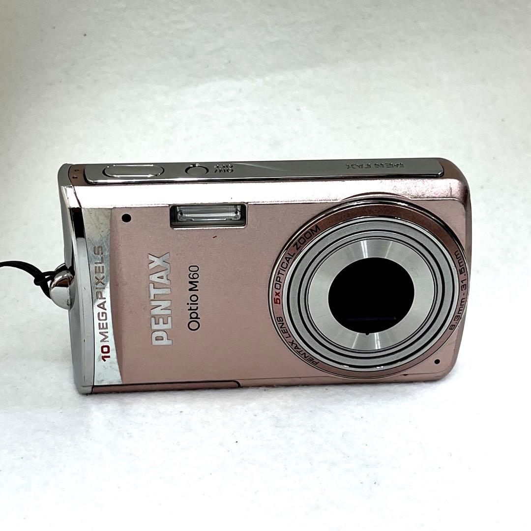 【T】売り尽くし✨PENTAX Optio M60 ピンク 10メガピクセル