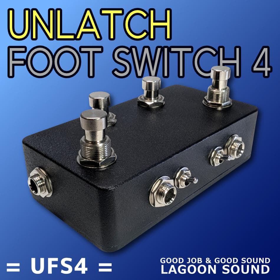 UFS4】 UNLATCH FOOT SWITCH 4(アンラッチ) ４系統