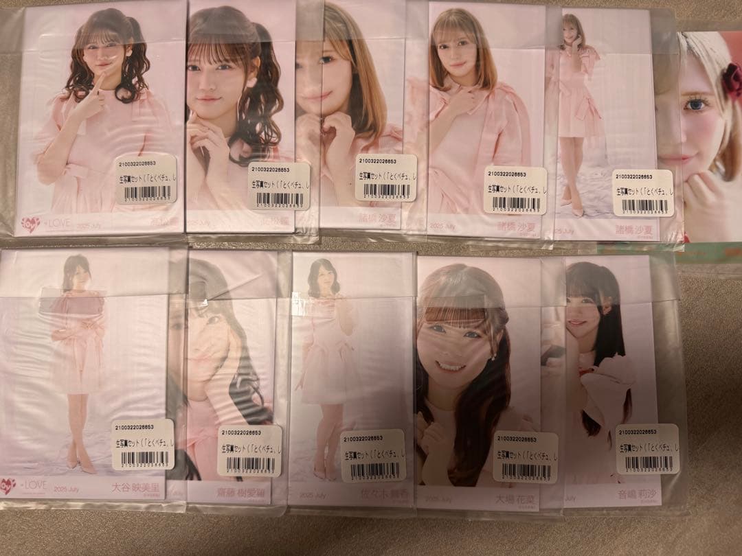 イコラブ 生写真 とくべチュ、して 未開封　10セット