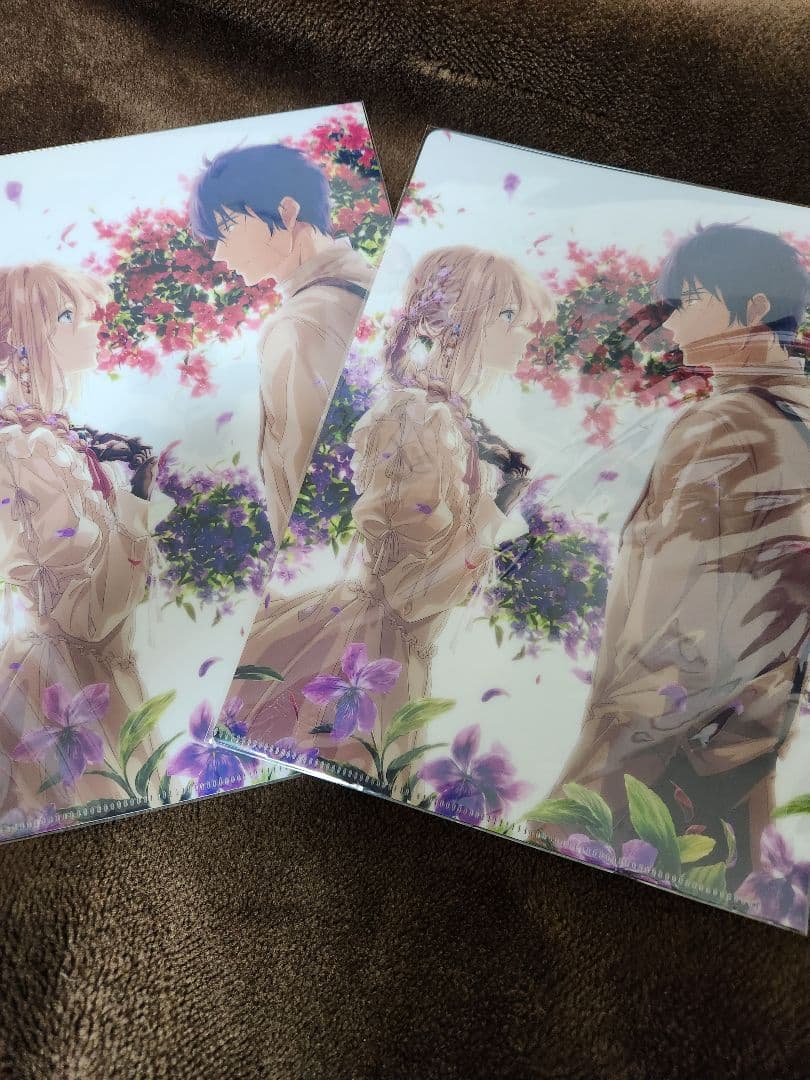 MAYLA　ヴァイオレットエバーガーデンクリアファイル2種