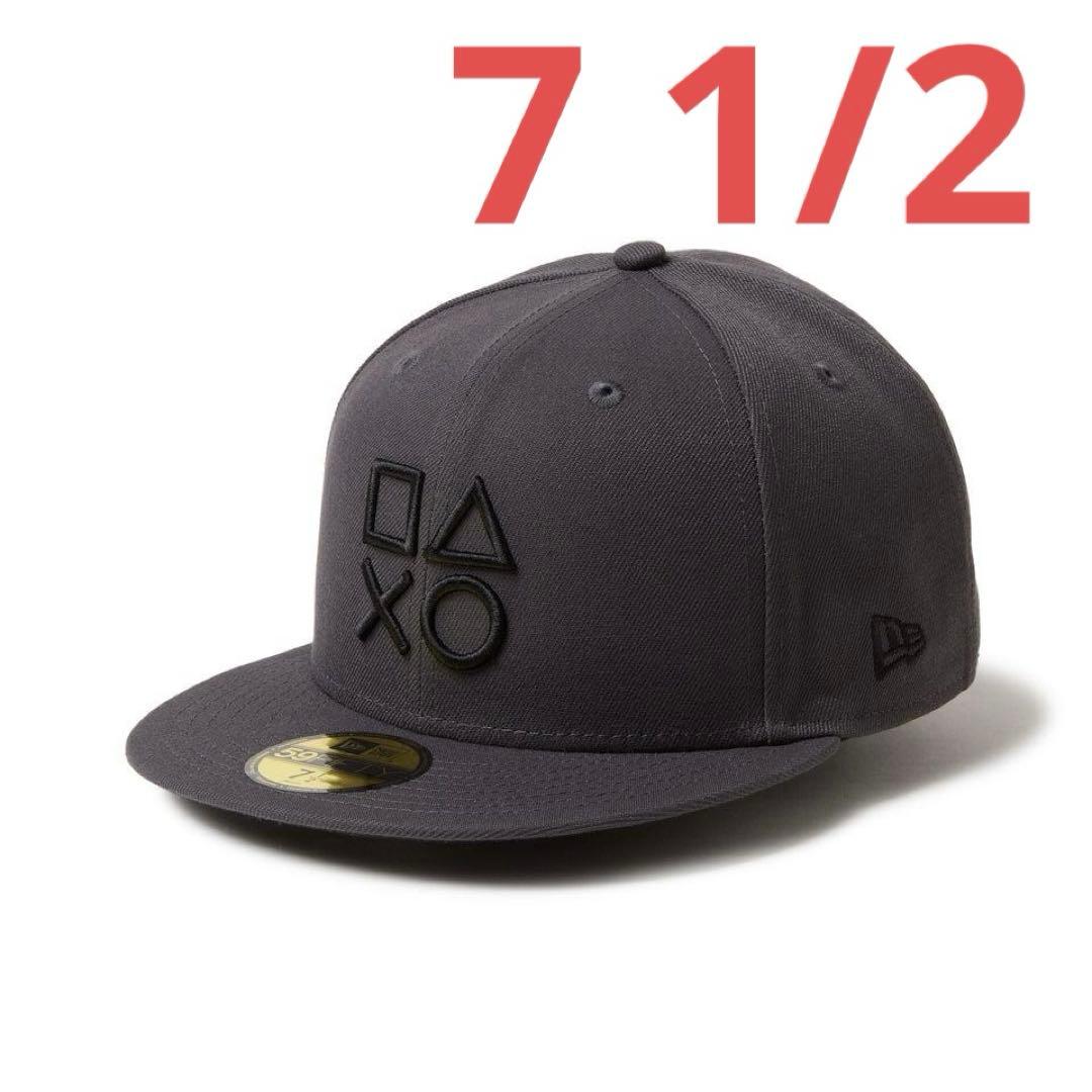 59FIFTY PlayStation ロゴ ダークグラファイト7 1/2