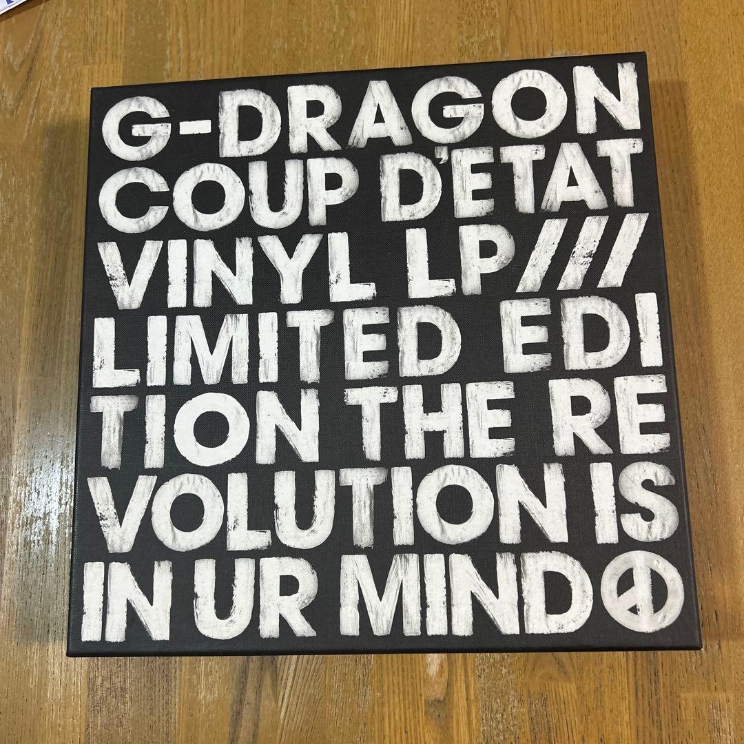 ★激レア直筆シリアル★ G dragon coup e'etat LP 限定版