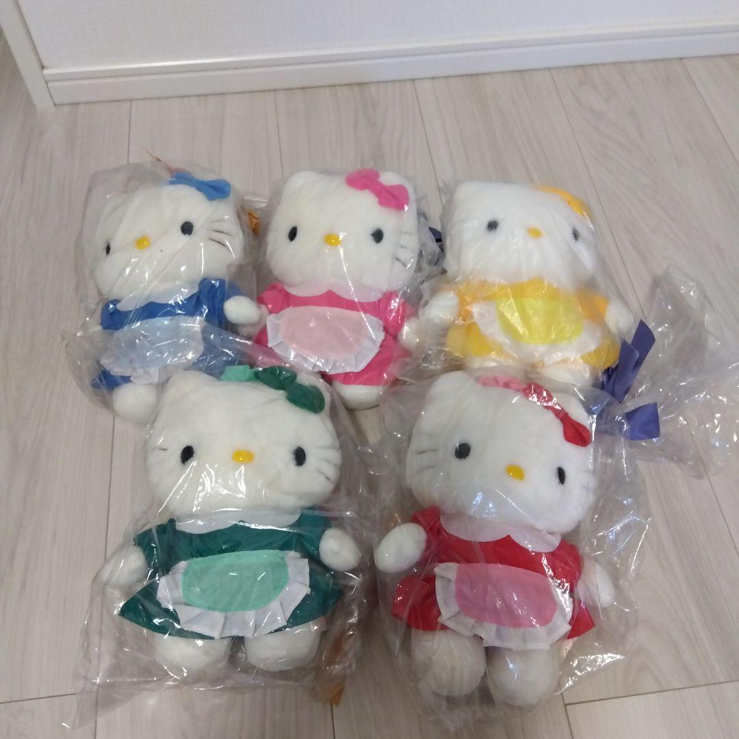 非売品　希少品　ハローキティ　ぬいぐるみ　エイコー　メイドキティちゃん　レトロ