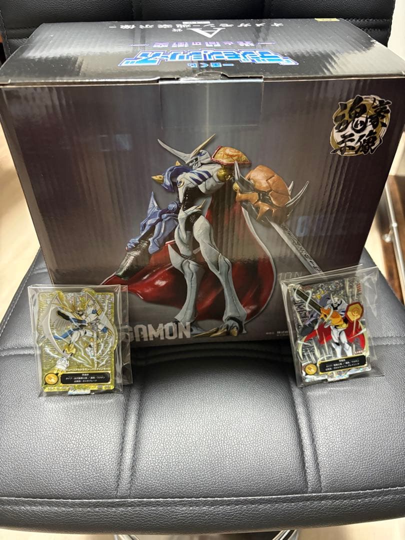 デジモン一番くじA賞オメガモン E賞シークレットとオメガモン付き