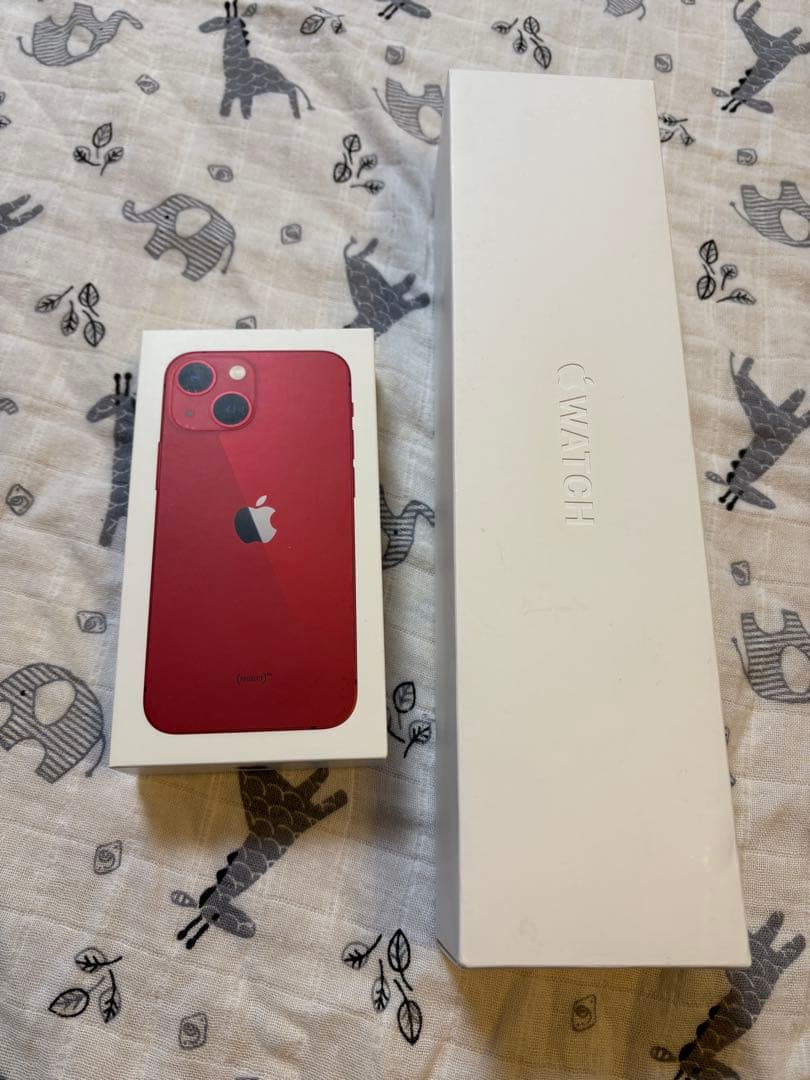 iPhone 13 mini 128GB ＆ Apple Watch S5