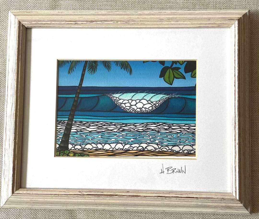 ＨBrown 絵画 green room