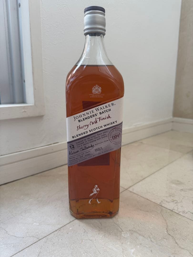 ジョニーウォーカー 12年 ブレンダーズバッチ シェリーカスクフィニッシュ