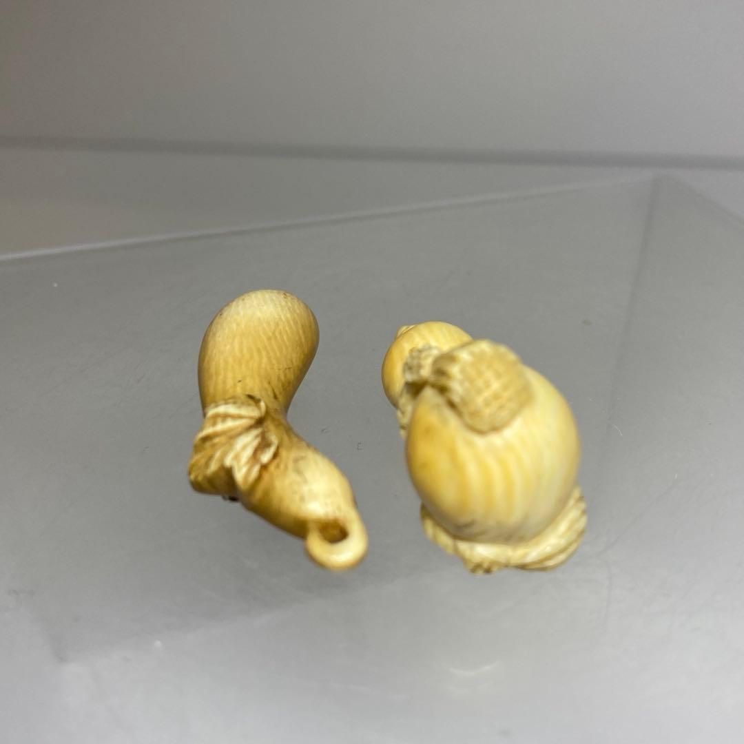 極上　和彫　根付3点　20g タサチ 東さ8-0120☆2F