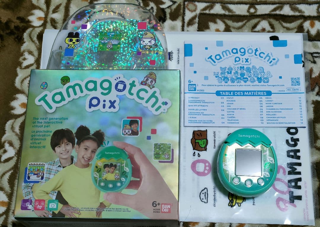 【希少・完品】海外限定 たまごっち Pix Nature(外箱・説明書付)