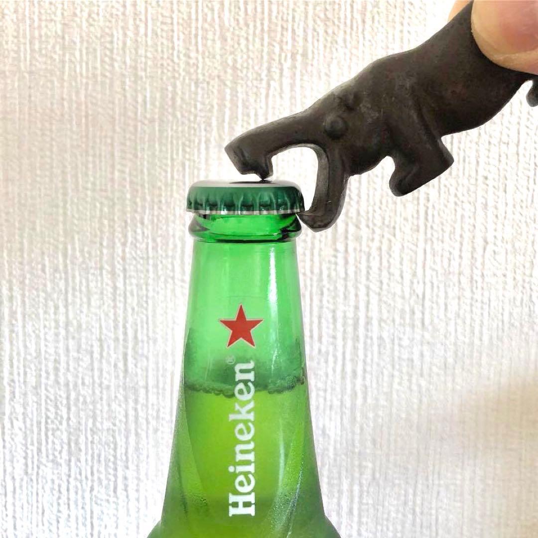 古鉄　カバの栓抜き　アメリカ　1930年代