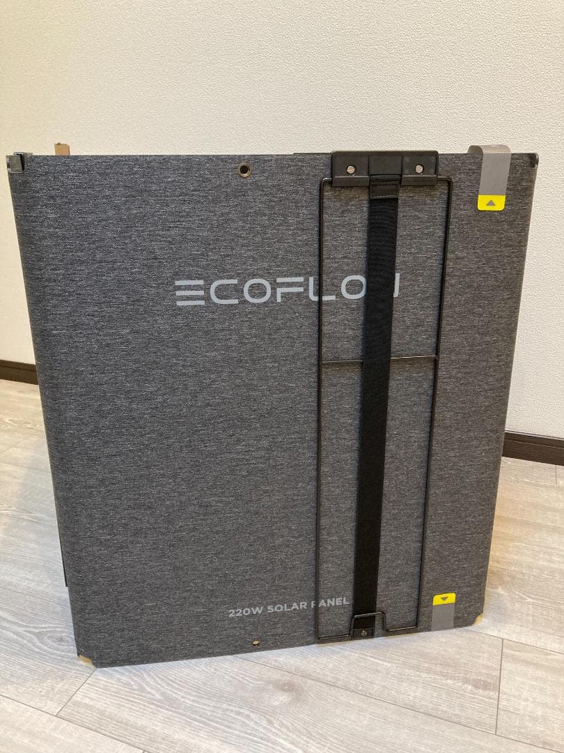 ECOFLOW 220W片面ソーラーパネルGen2【美品・ほぼ使用感なし】
