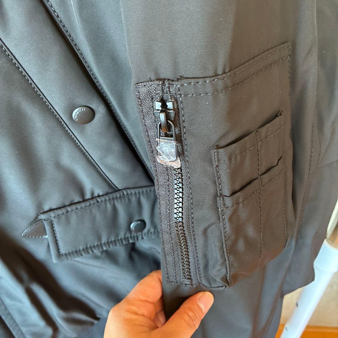 COACH　コーチ　ファー付きジャケット　Lサイズ