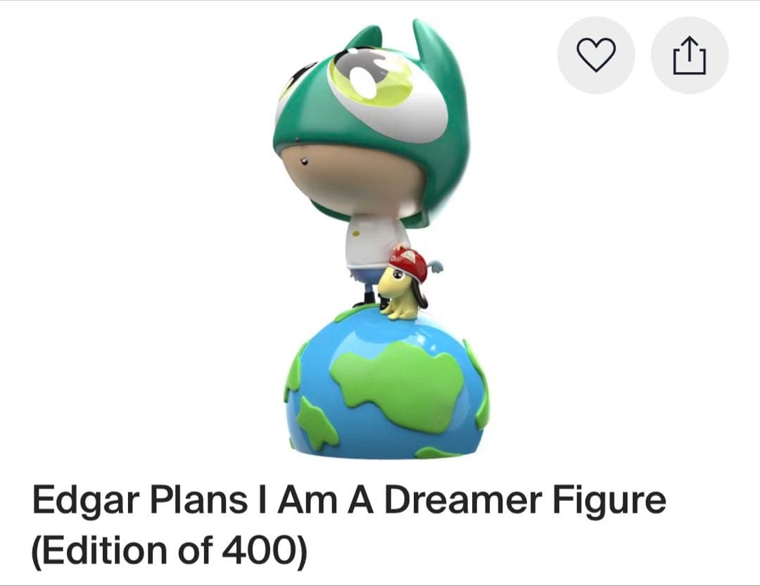 その他 Edgar Plans I Am A Dreamer Figure