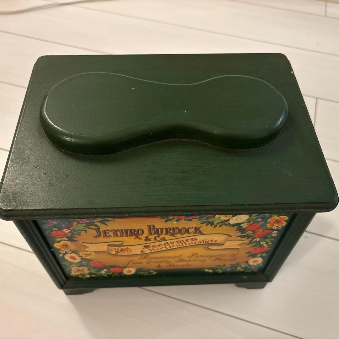 Jethro Burdock ヴィンテージボックス　シューズケアボックス