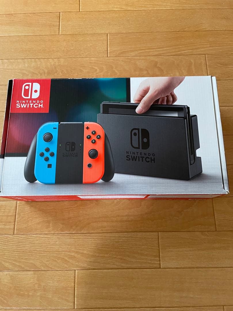 【美品】Nintendo Switch 本体 青オレンジ Joy-Con