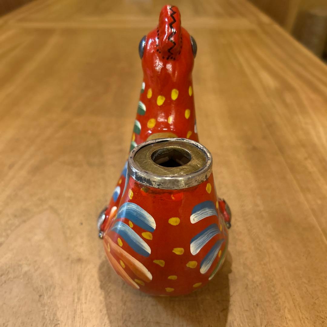 ポルトガル　ビンテージ　ニワトリ花瓶