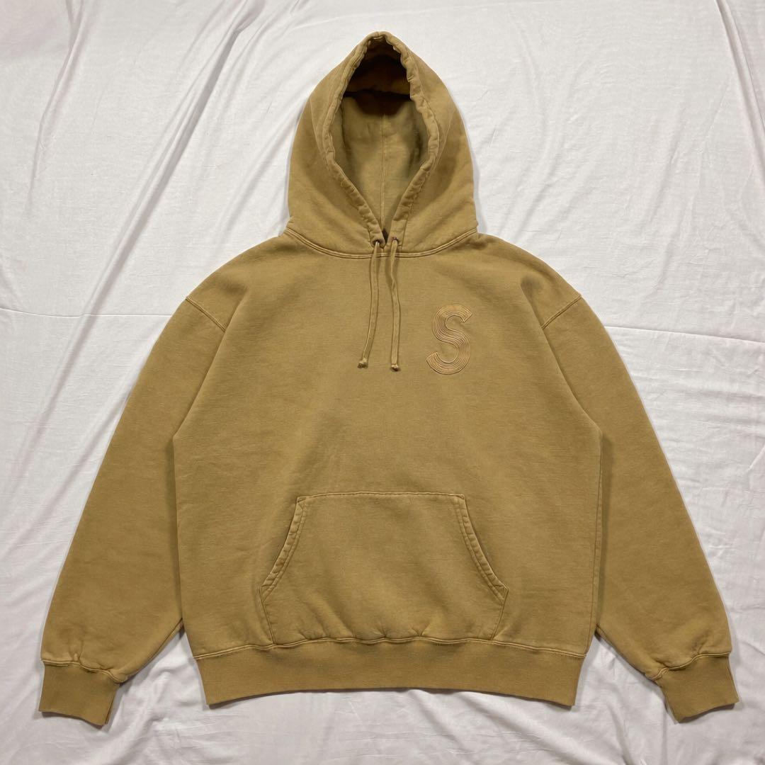 【未使用品タグ付】Supreme パーカー Sロゴ オーバーダイド 23SS