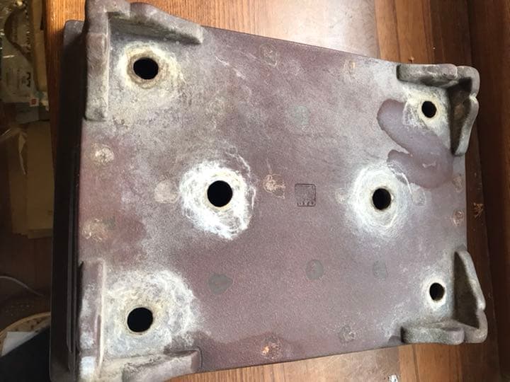 盆栽鉢　時代盆栽鉢水庄園雲足枠有長方鉢