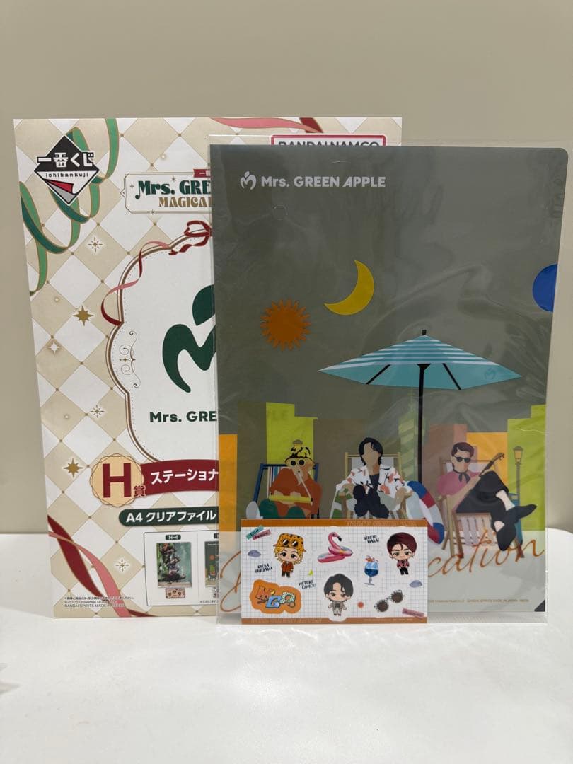 Mrs. GREEN APPLE ミセス 一番くじA賞ぬいぐるみセット