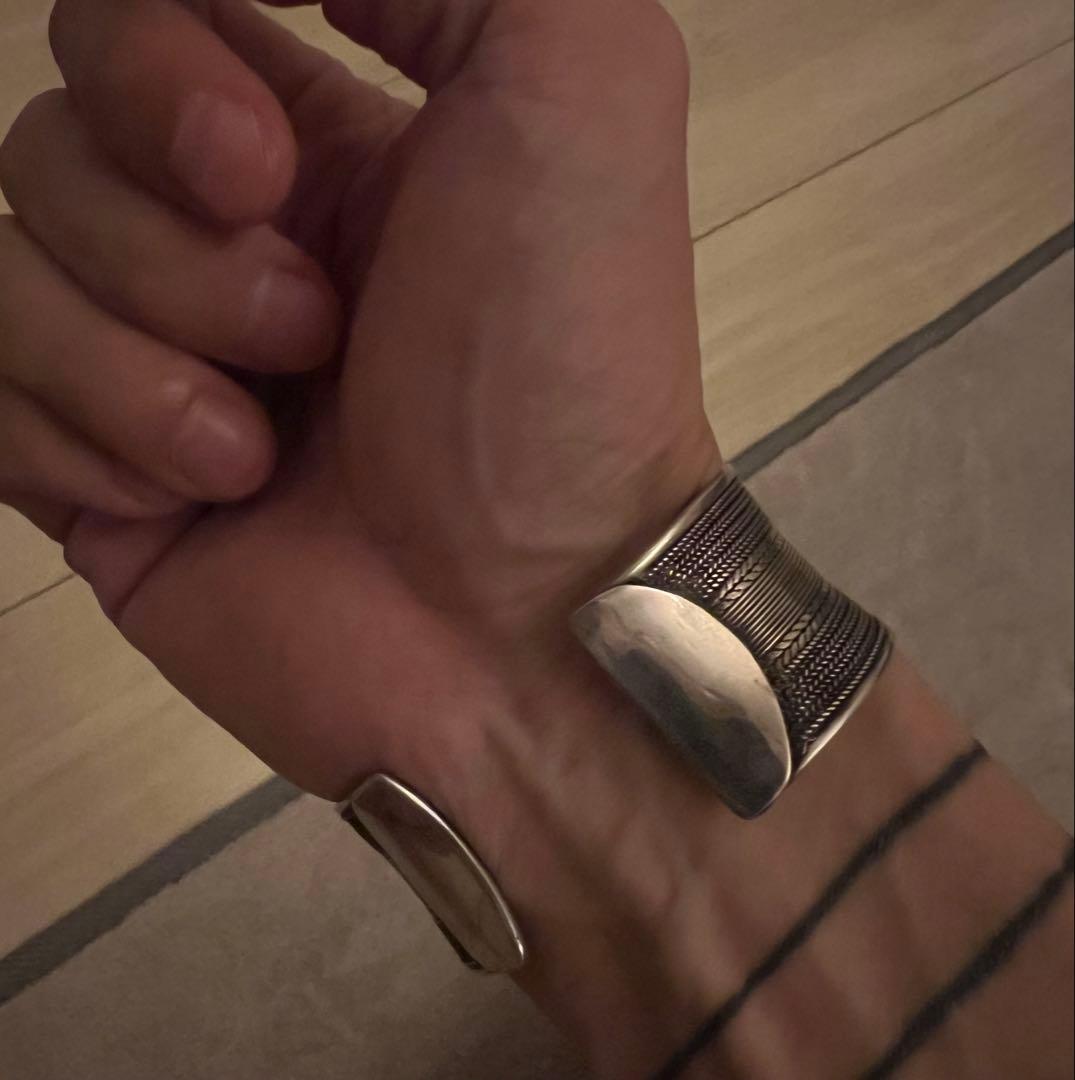 Vintage Touareg トゥアレグ シルバー バングル ブレスレット