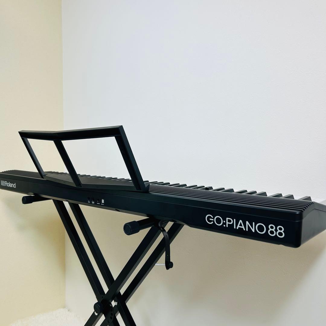 【極美品24年製】電子ピアノRoland GO-88P PIANO88スタンド付