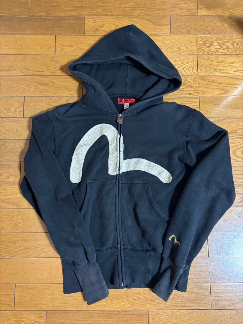 evisu エビス ジップパーカー