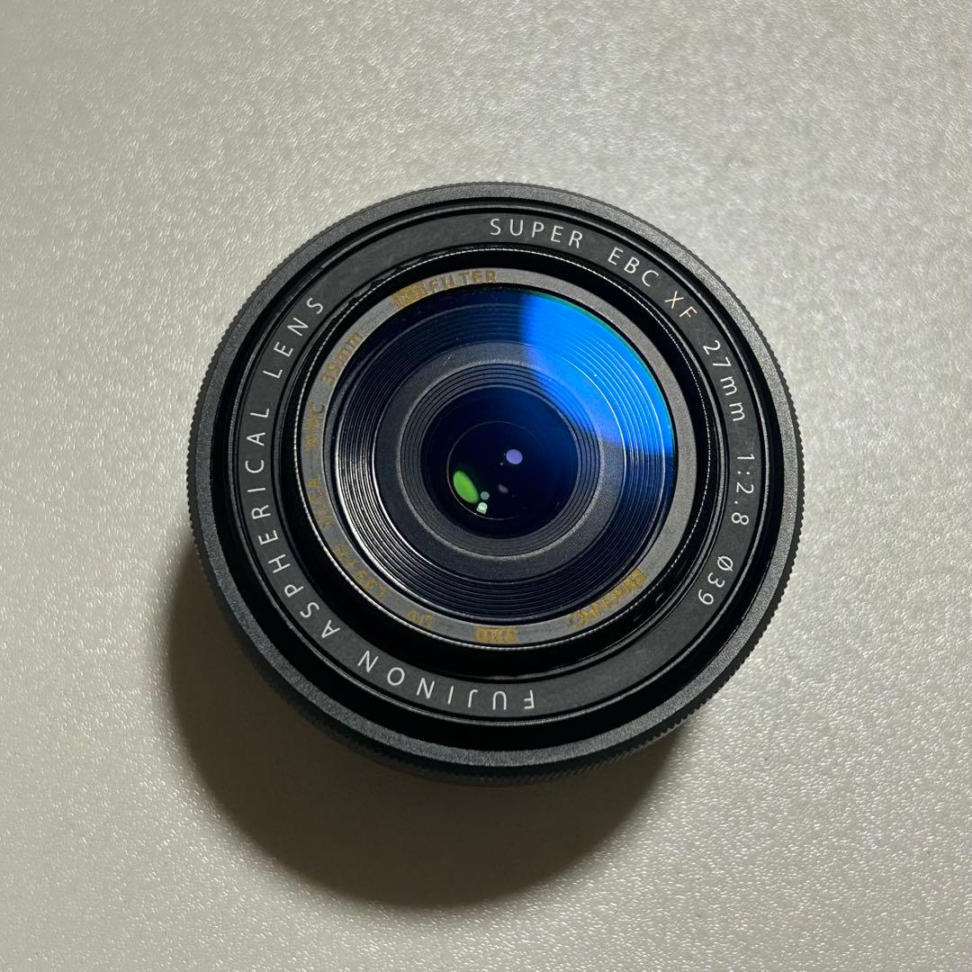 Fujinon 27mm F2.8 ブラック 単焦点レンズ FXマウント