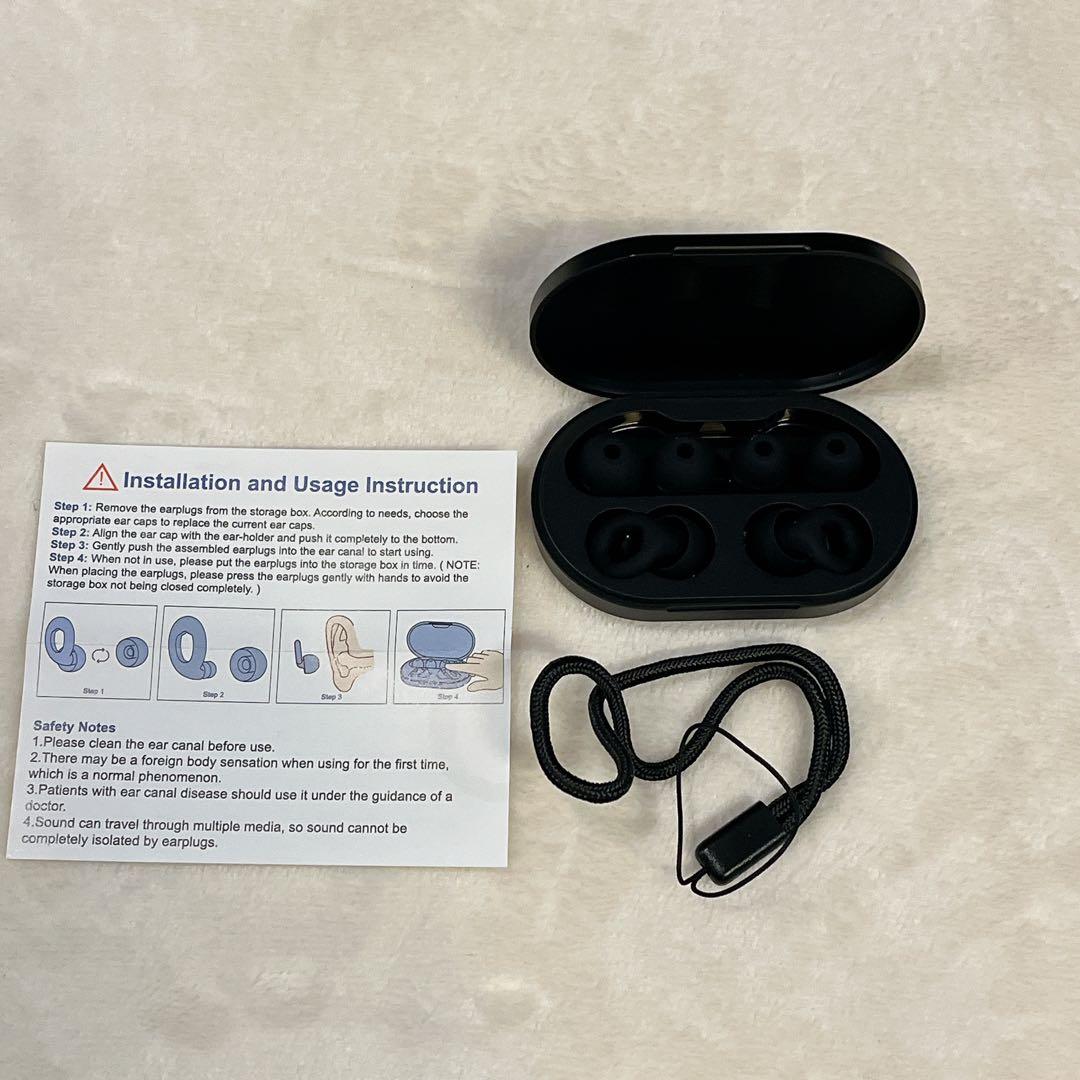 ♪ 耳栓 睡眠用 静かさ 安眠 遮音値 28dB 耳痛くない シリコン製