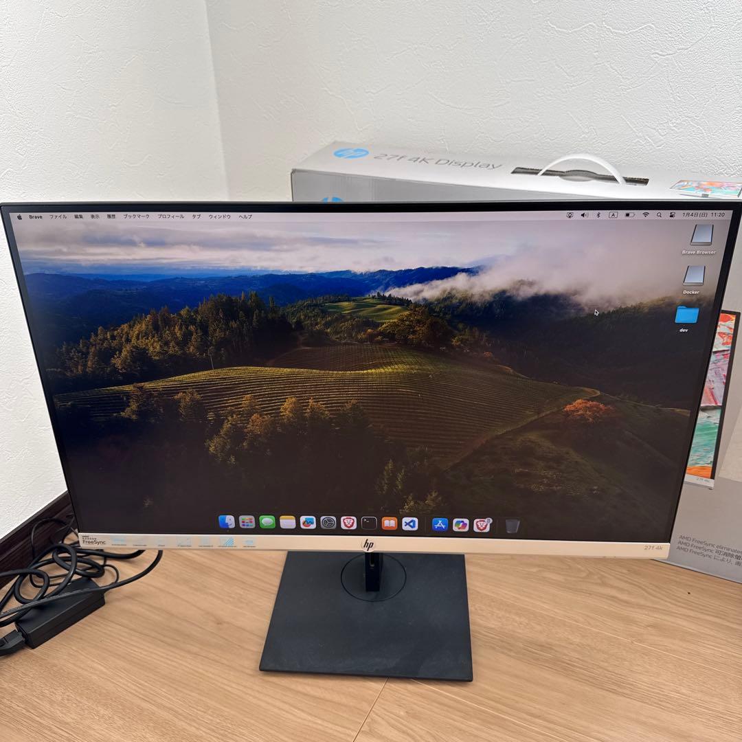 HP 27f 4K ディスプレイ HSD-0035-K
