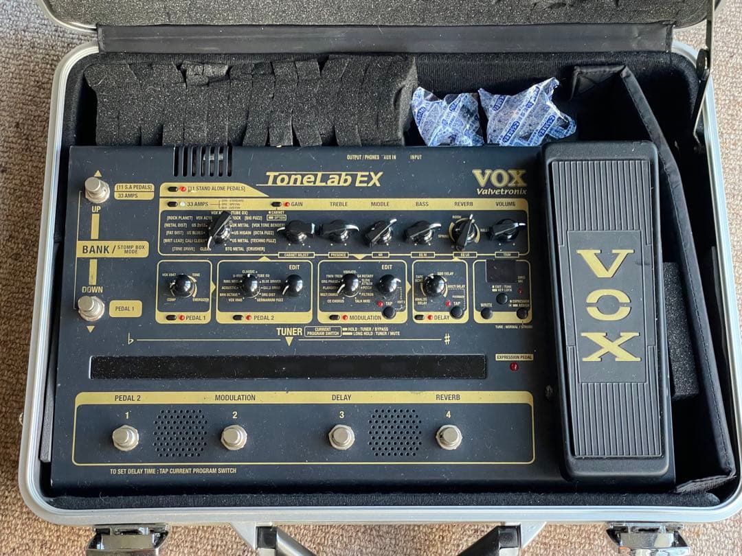 VOX ToneLabEX ケース付真空管マルチ