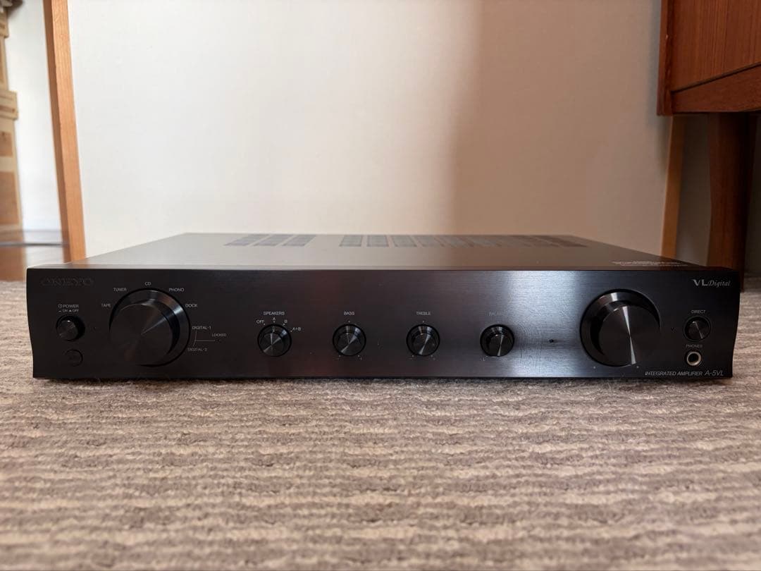 ONKYO インテグレーテッドアンプ A-5VL(B) 直販限定モデル