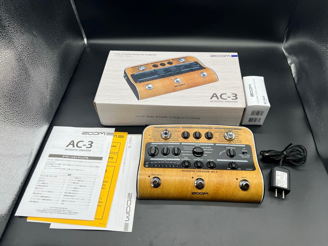 ZOOM AC-3 CREATOR アコースティックギター用エフェクター