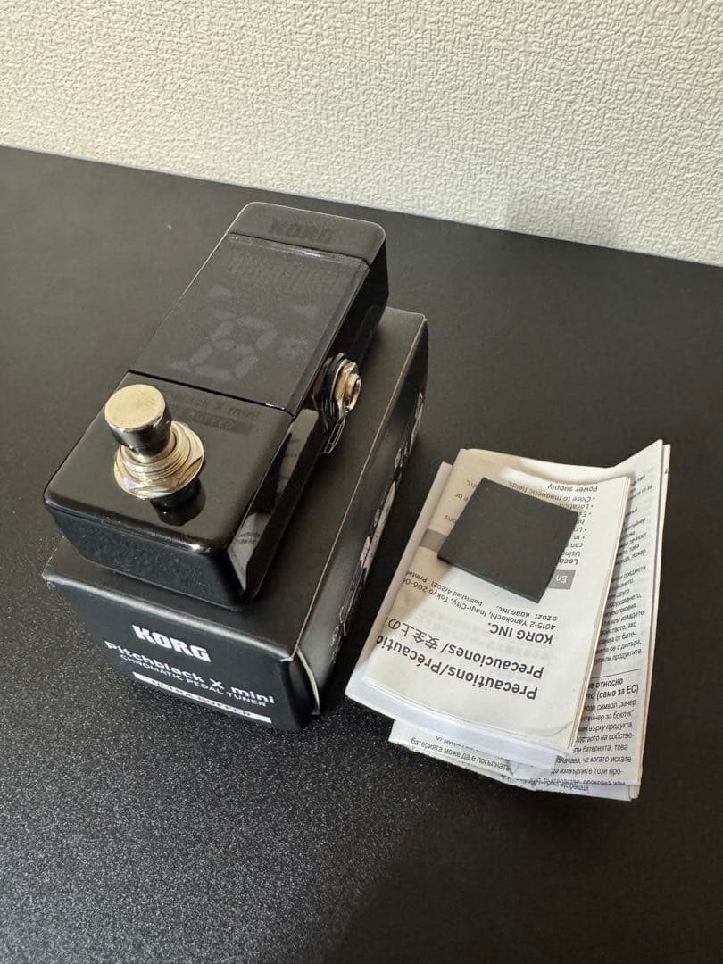 KORG / Pitchblack X mini ペダルチューナー
