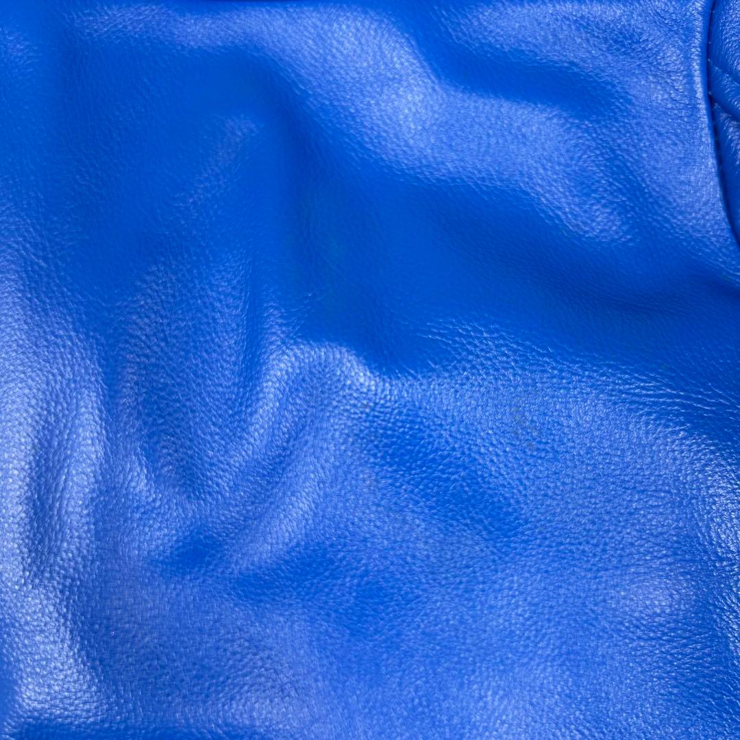 極希少☆FORTIME 牛革 シングルライダースジャケット レザー チェック