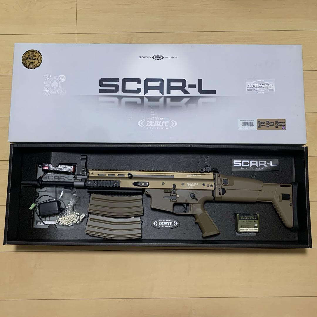 東京マルイ 次世代 SCAR-L トイガン タンカラー