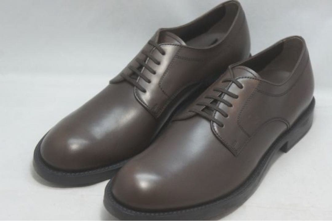 フォロー割 TOD'S トッズ ゴンミーニ プレーントゥ 8 T.MORO 茶