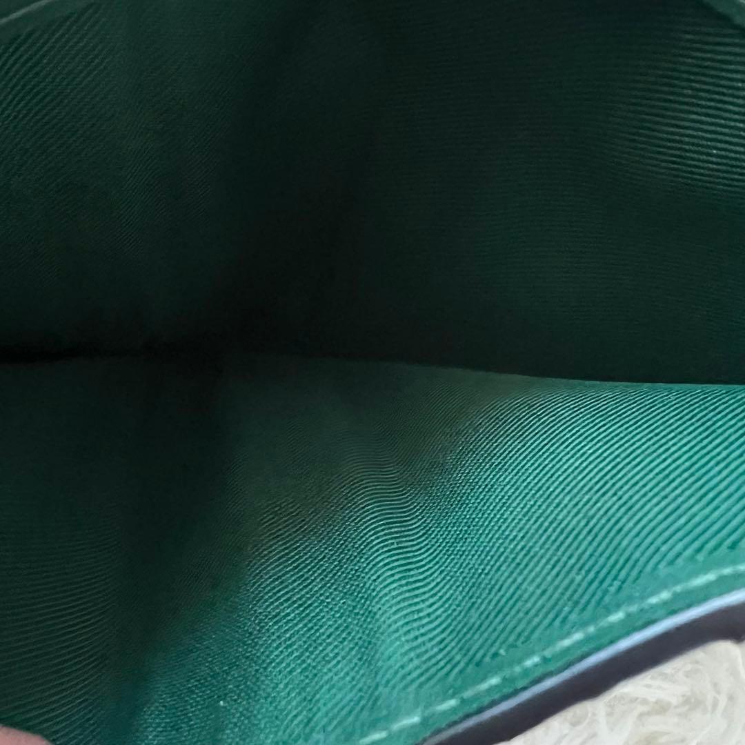 即日発送！【未使用品】 COACH コーチ ビルフォールド ウォレット グリーン