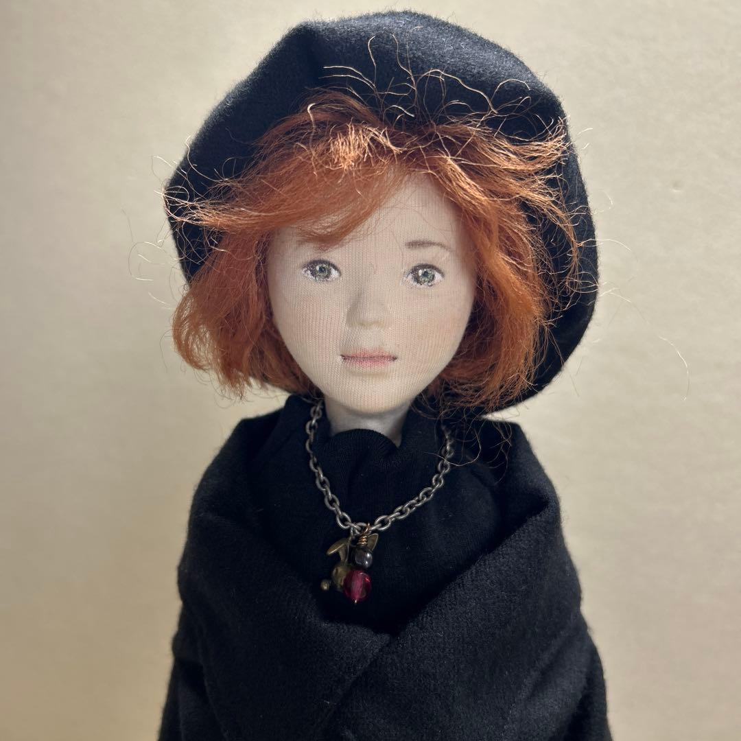 創作人形　rosycraft_doll 魔女風コートで