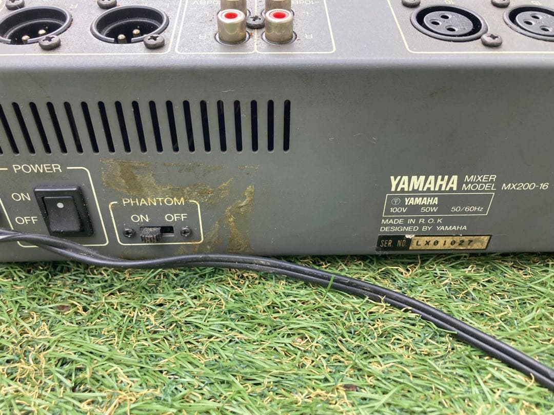 通電確認済み ヤマハ YAMAHA MX200-16 ミキシングコンソール