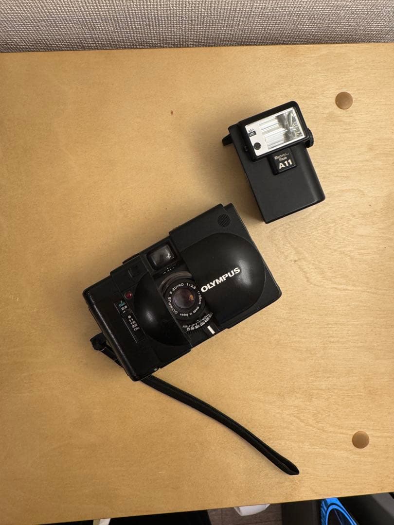 OLYMPUS XA + A11 フラッシュ付き（動作確認済み）